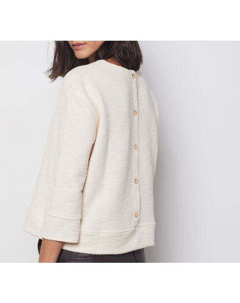 Aaron ecrufarbenes T-Shirt