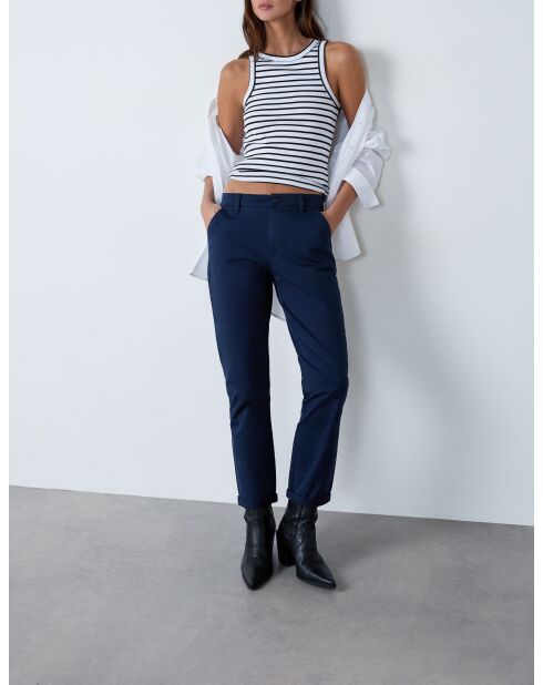 Pantalon Chino marine