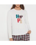 Virginianischer roter dreiteiliger Pyjama