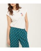 Pantaloni corti verdi Babiana