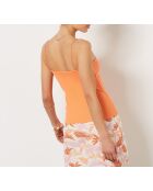 Canotta Alessya color pesca salmone