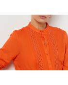 Fenda orangefarbenes Hemd