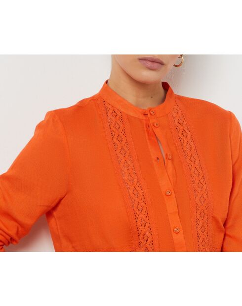 Fenda orangefarbenes Hemd