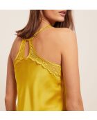 Heldergeel hemdje met libellen