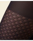 Collant Emono Monogramme noir