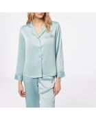 Lagunenblaues Catwalk-Shirt