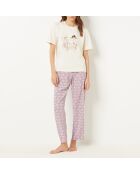 Pantalon Cebane fushia