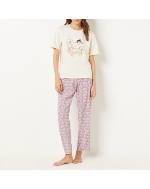 Pantalon Cebane fushia