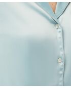 Lagunenblaues Catwalk-Shirt