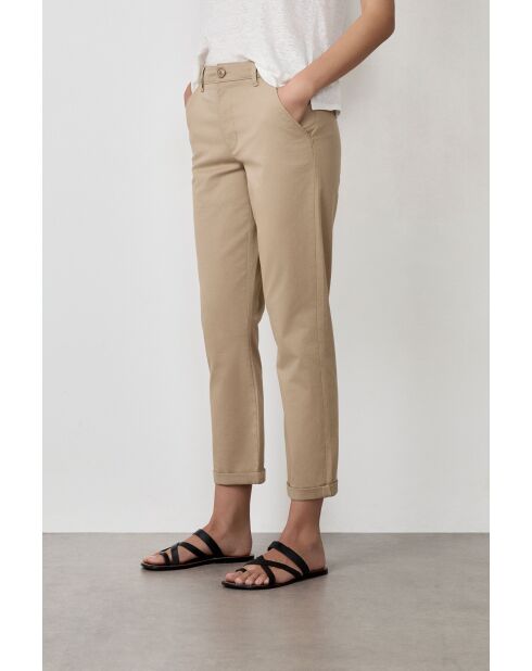 Pantalon Chino beige