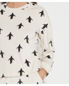 Pyjama deux pièces Noreen écrue