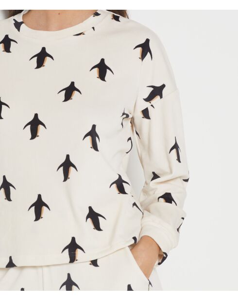 Pyjama deux pièces Noreen écrue