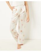 Pantaloni tailandesi stampati su sfondo bianco