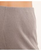 Pantaloni Celian taupe