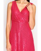 Robe Katerina orchidée