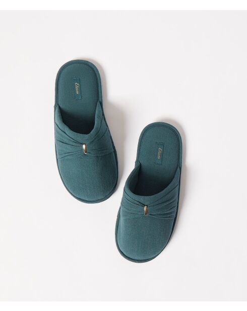 Mules Nola azul marino