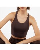 Stärkeres braunes Tanktop