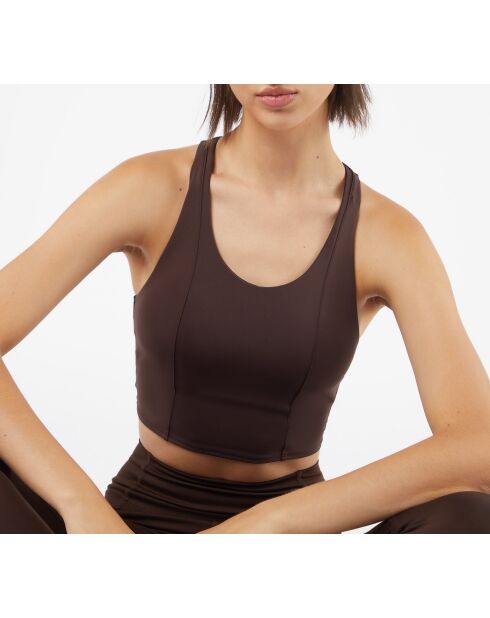 Stärkeres braunes Tanktop