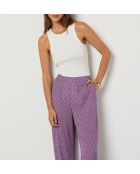 Lambert-Hose gedruckt auf blauem Hintergrund