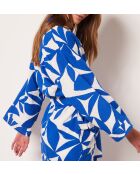 Königsblaues Cinba Negligé