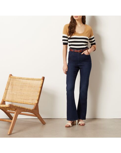 Veelkleurige ronde trui van Addison