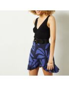 Gaelle blaugrüner bedruckter Rock