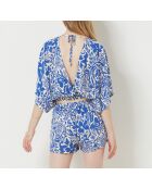 Koningsblauwe Mantra top