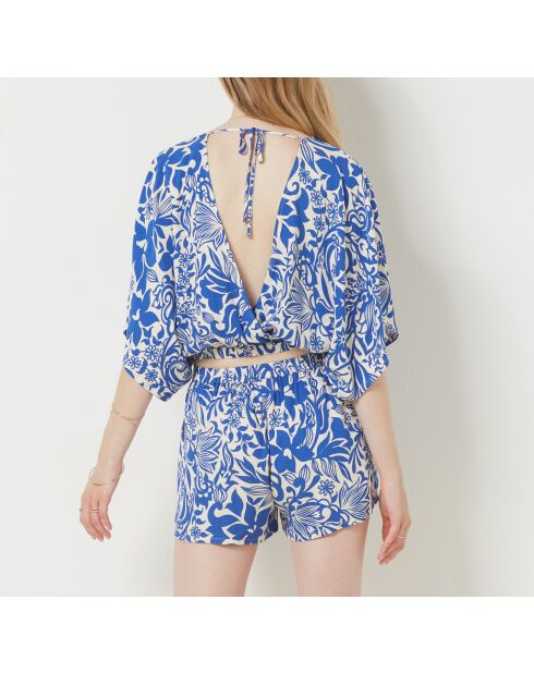 Koningsblauwe Mantra top