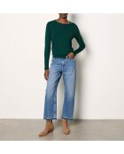 Jersey redondo verde abeto