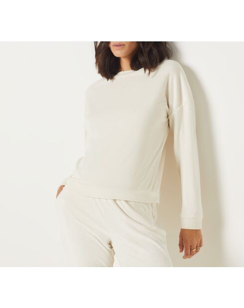 Ecru sweatshirt Rheanna