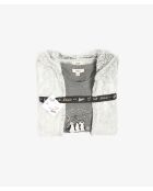 Oriel grauer dreiteiliger Pyjama