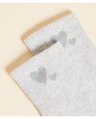 Cho Hearts leichte Porzellansocken