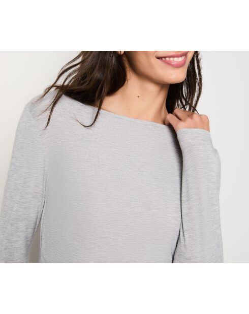 Warm Me Up lichtgrijs T-shirt