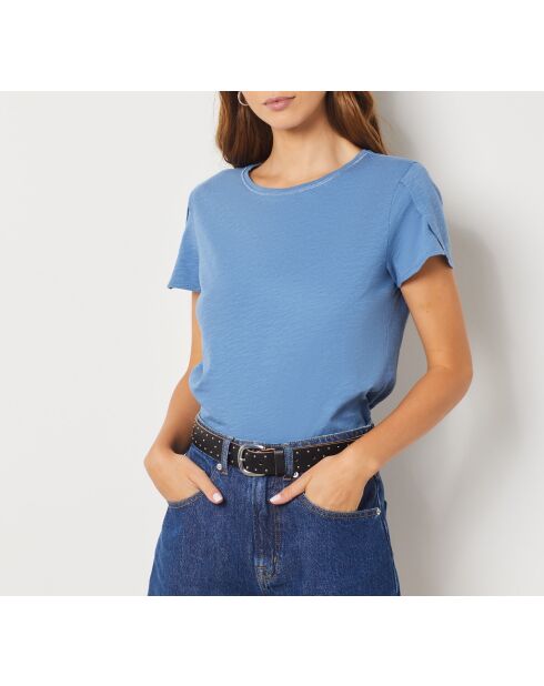 T-shirt blu Calea