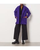 Manteau Angus violet