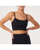 Aktiver schwarzer Bügel-BH