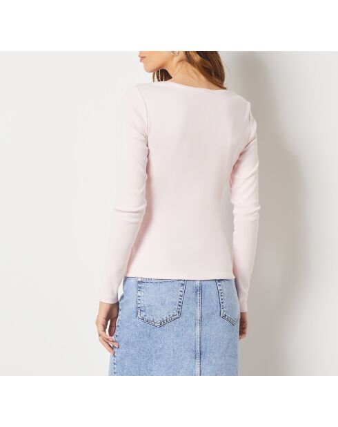 Maglione Cassia rosa cipria