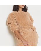 Sudadera Nalane beige