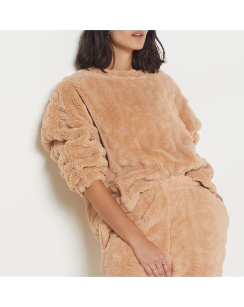 Sudadera Nalane beige