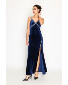 Robe Giselle bleu nuit