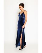 Robe Giselle bleu nuit