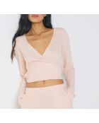 Dolia pfirsichfarbenes Sweatshirt