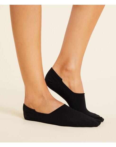 Calzini neri Invisible 2PP