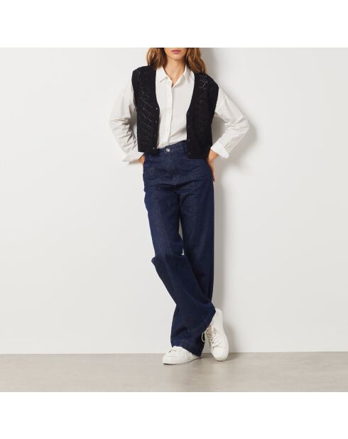 Paulina schwarze Strickjacke