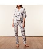 Ecrufarbenes Darnelhemd