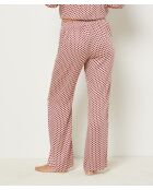 Pantaloni Joji rosa