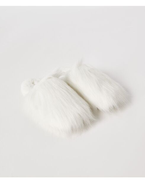 Mules Mindy blanches