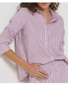 Charlyn malvenfarbenes Hemd