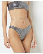 Furista zilverkleurig standaard bikinibroekje