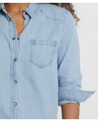 Chemise Daria bleue